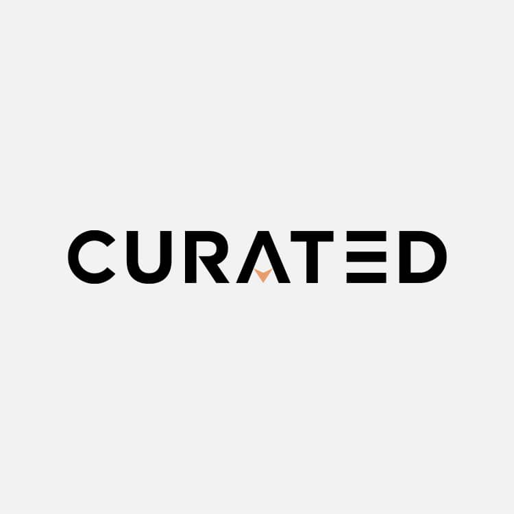 curated logo