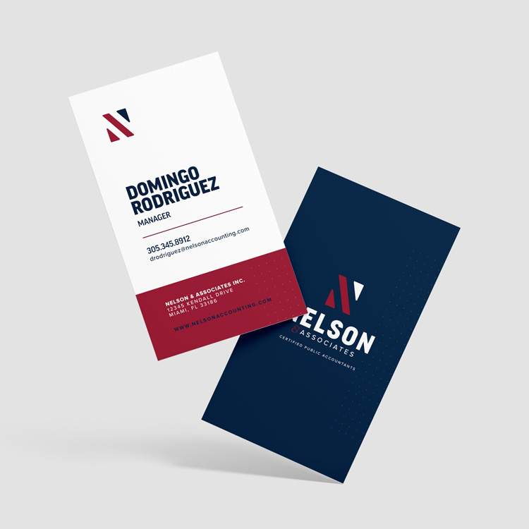 Nelson business card